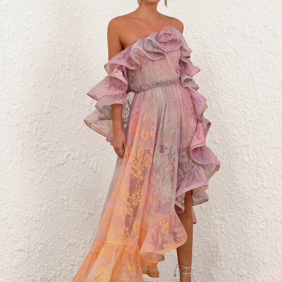 Zimmermann Dresses & Skirts - Zimmermann DAWNING Lace Midi Dress